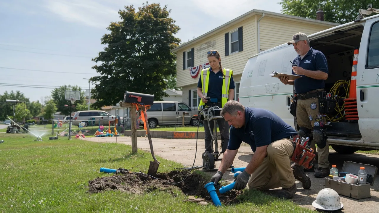 Slab Leak Repair in Burkettsville, OH near me
